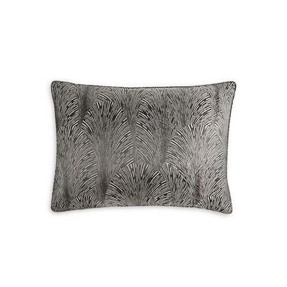 Hudson Park Collection Metallic Deco Fan 36x20 Decorative Pillow Sham King Size